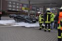 Tanksaeule umgefahren in Leverkusen P36
